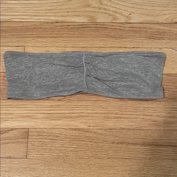 American Eagle Outfitters Gray Bandeau - Picture 1 of 2